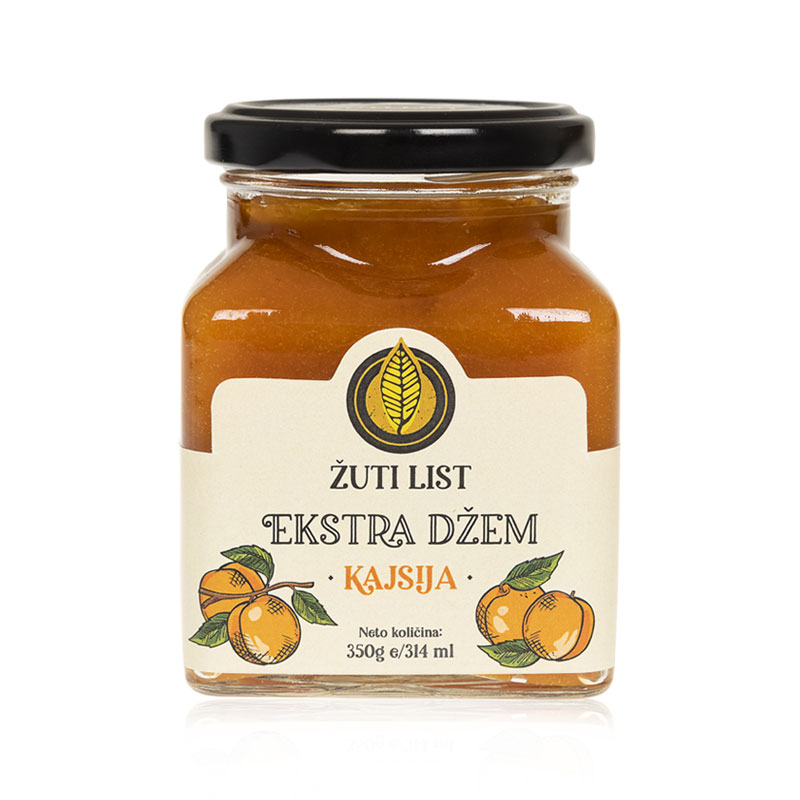 ŽUTI LIST, EKSTRA DŽEM KAJSIJA
