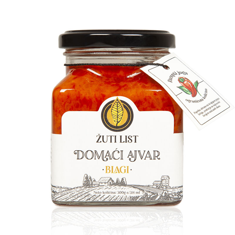 ŽUTI LIST AJVAR, BLAGI 300 gr